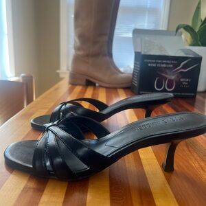 Steve Madden Black Strappy Heels